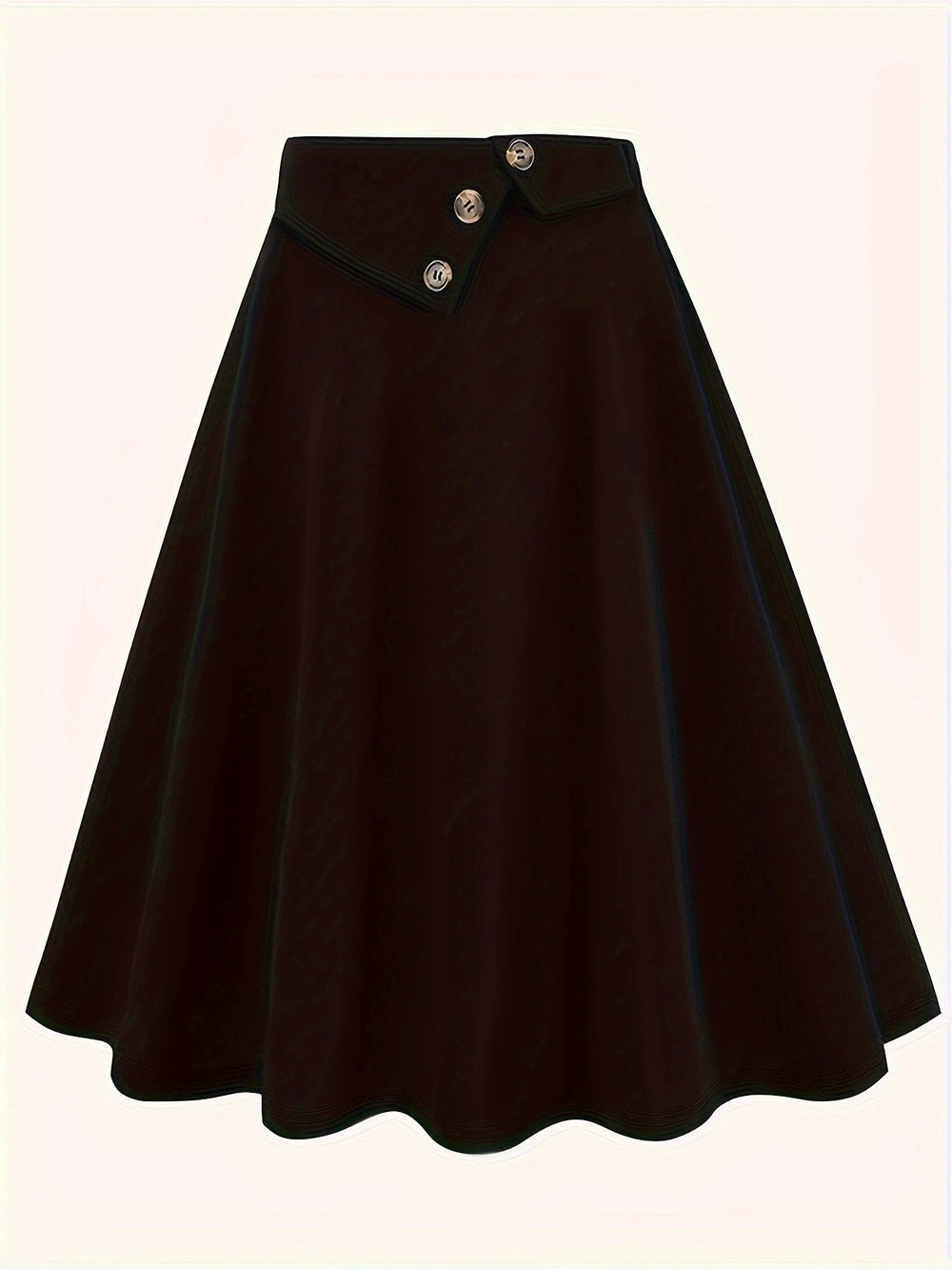 Zara Retro Midi Skirt Spring Fall